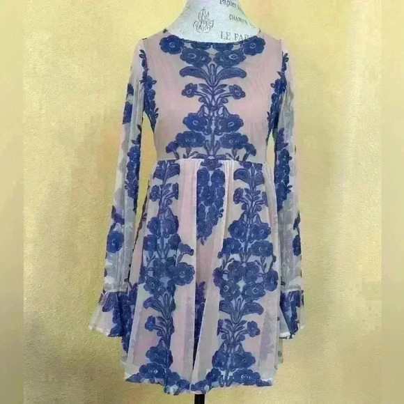 For Love & Lemons “Temecula Mini Dress” Large New Without Tags - Picture 7 of 14